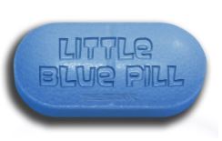 Little Blue Pill - Viagra - pharma - aanhaken bekend merk
